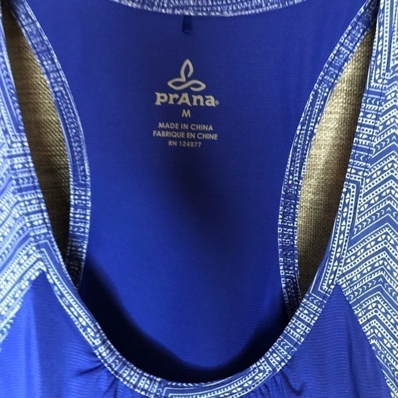 Prana Racerback Adjustable Bottom Tank Top - Picture 4 of 8